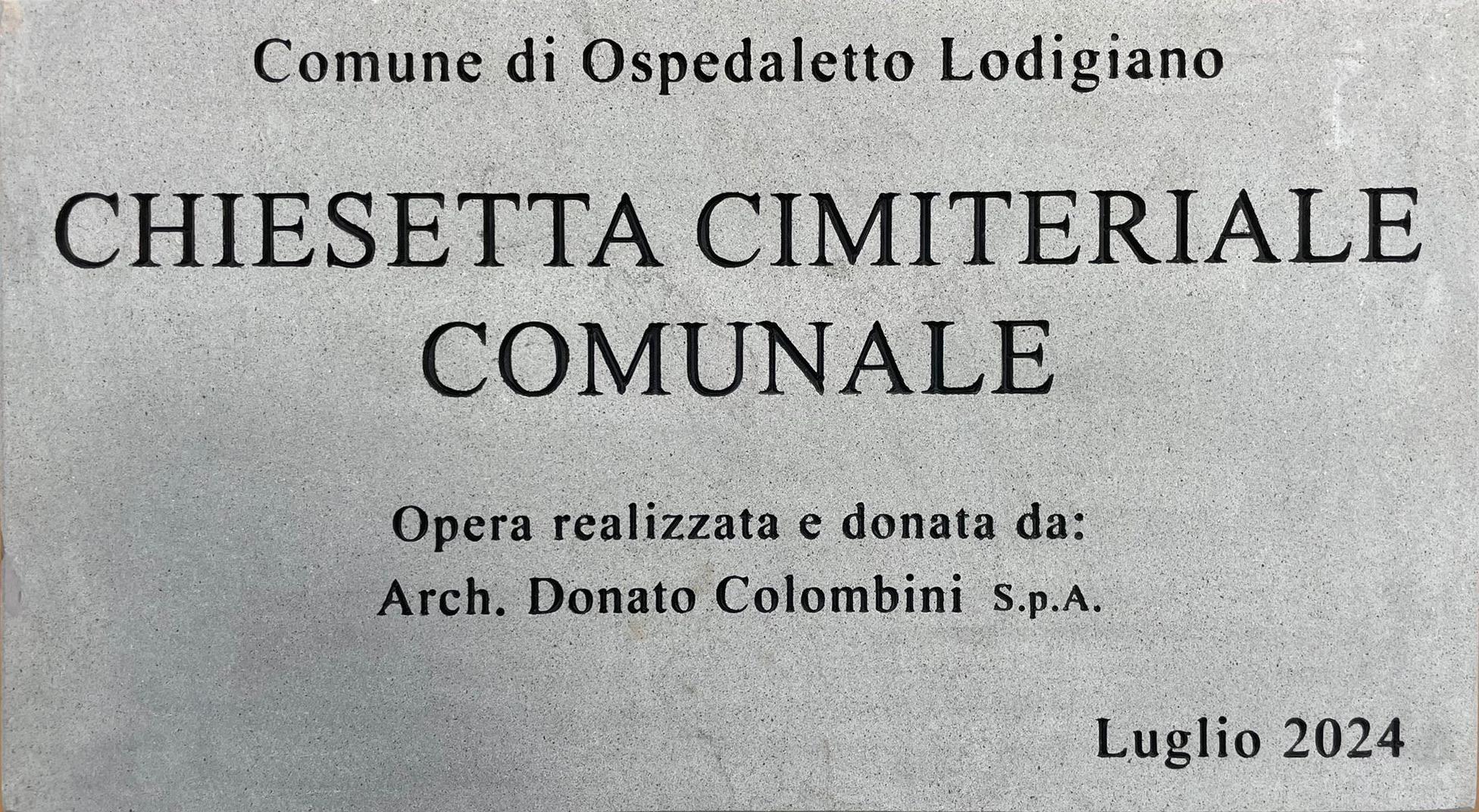 Chiesetta Cimiteriale Comunale